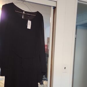 Torrid Classic Black Long Sleeve Dress